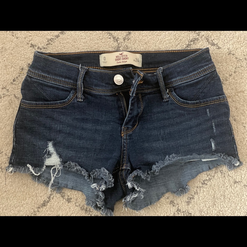 Denim Hollister Shorts